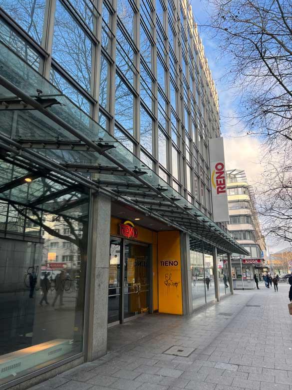 Geschlossene Filiale von Reno