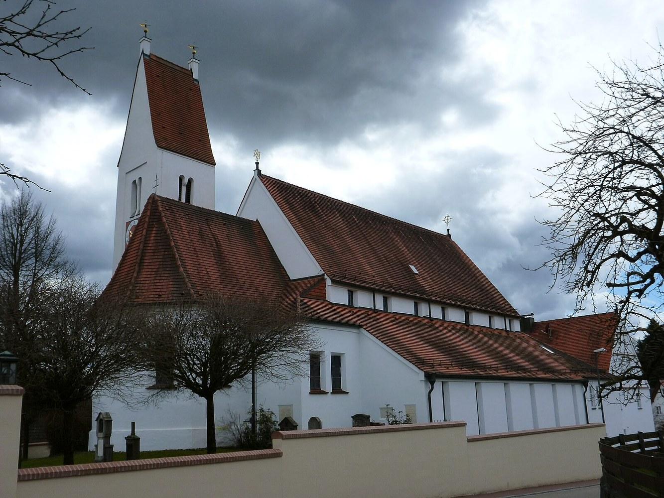 Panoramablick über Bonstetten – Rathaus, Maschsee und Skyline