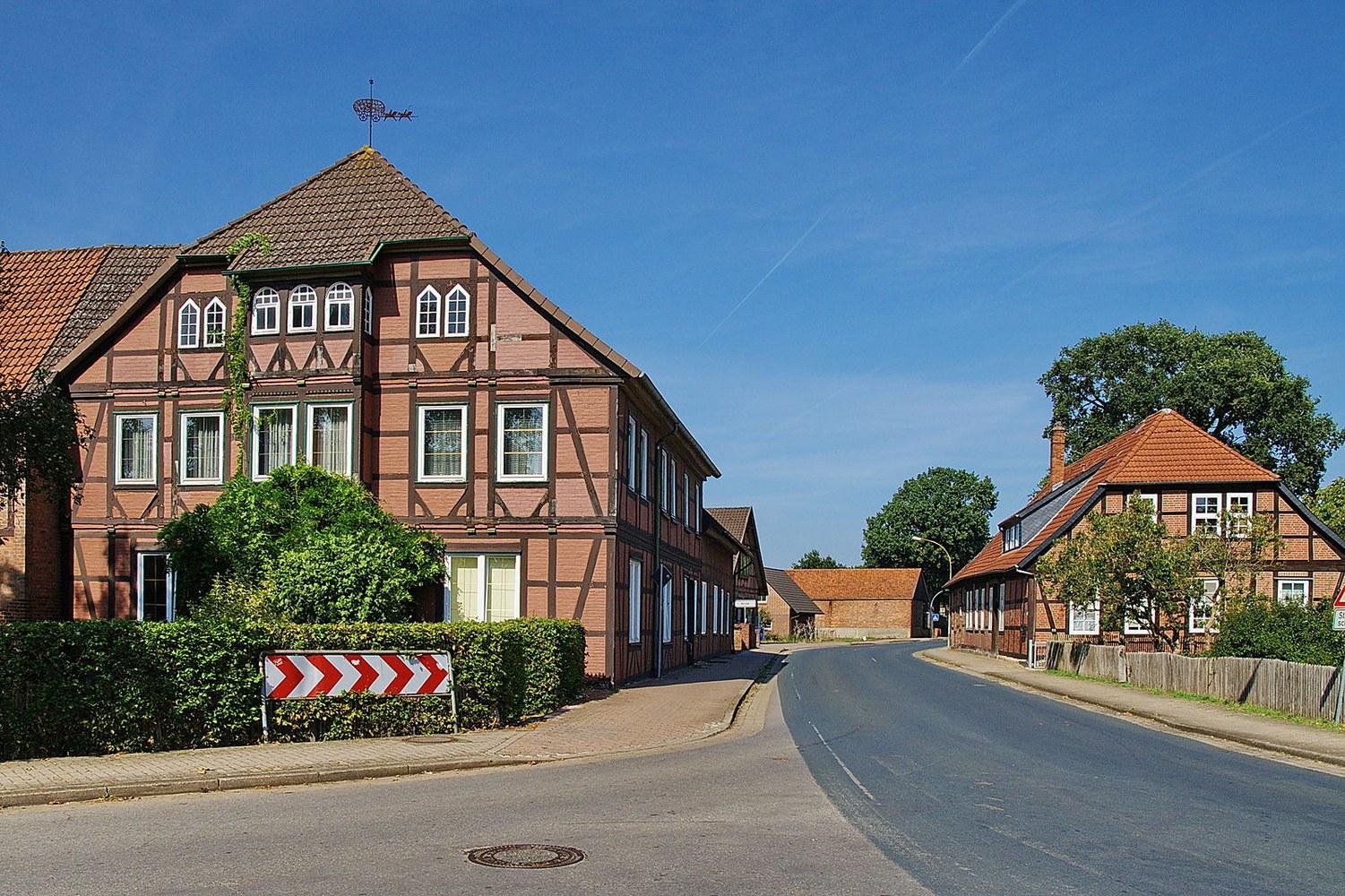 Panoramablick über Bröckel