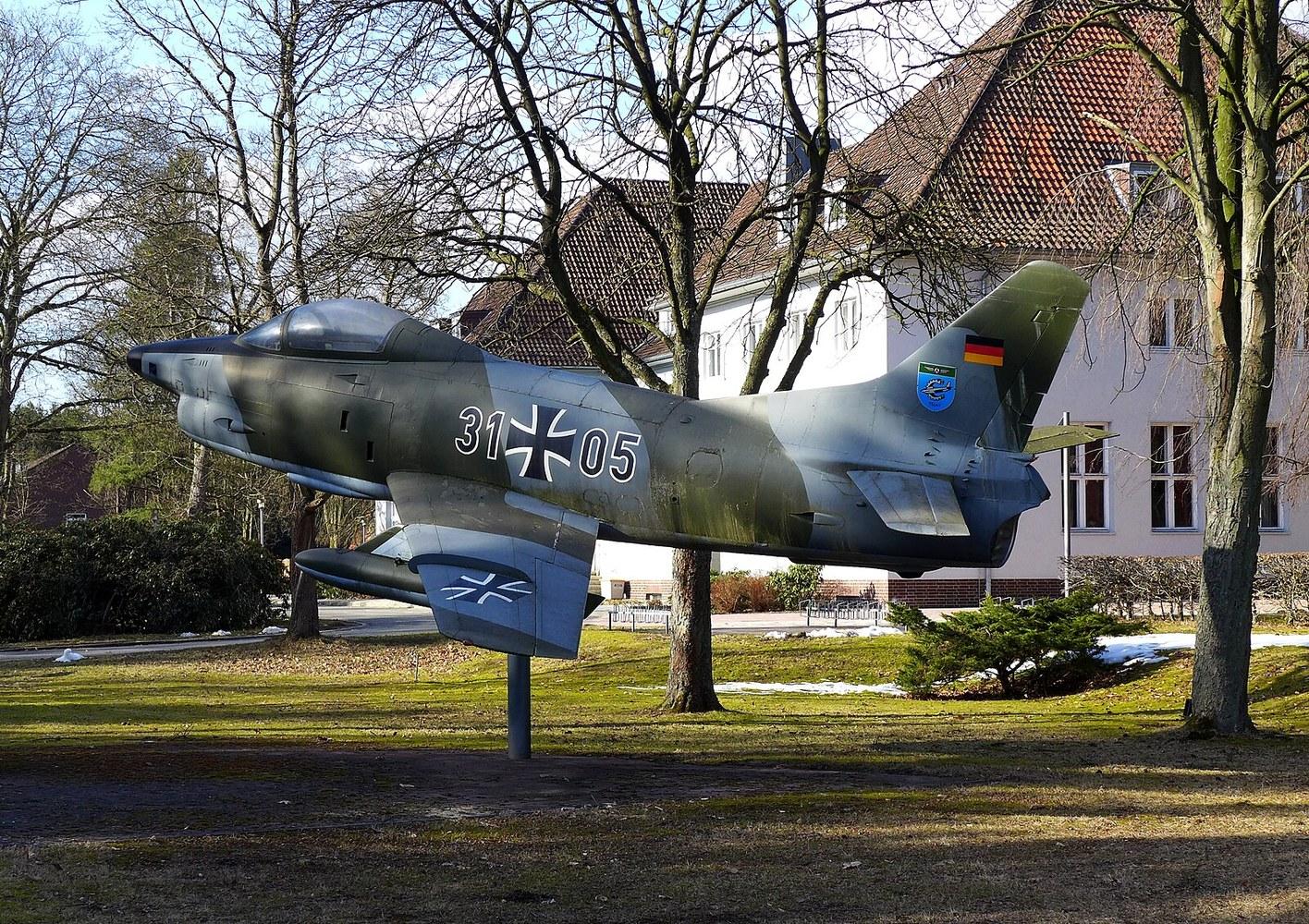 Panoramablick über Fassberg – Rathaus und Natur