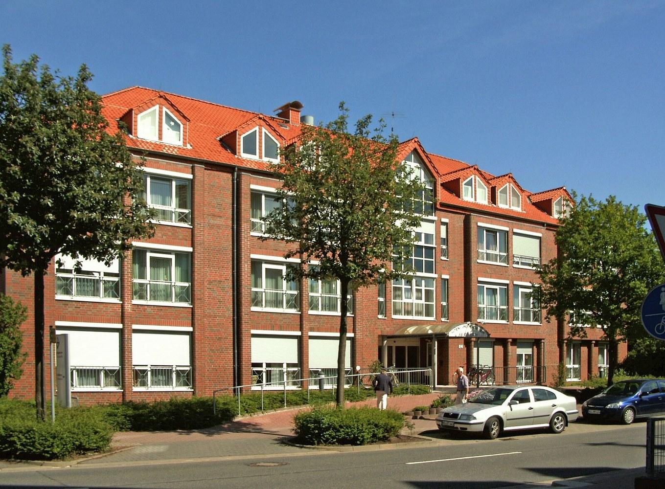 Panoramablick über Harsum – Rathaus und Umgebung