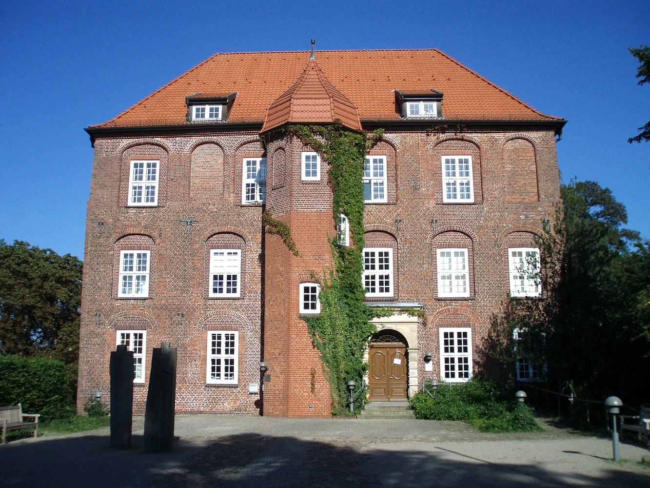 Panoramablick über Horneburg – Rathaus und Umgebung