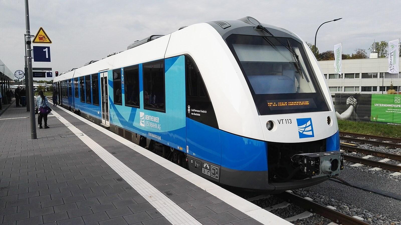 Panoramablick über Neuenhaus – Rathaus und Natur