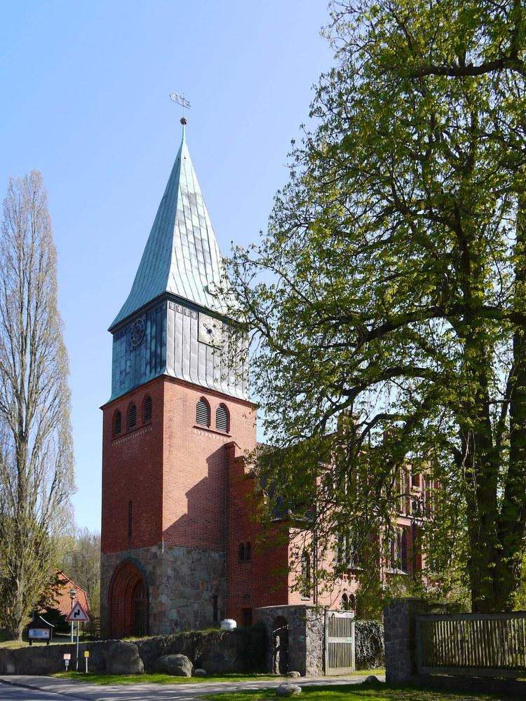 Panoramablick über Schnega – Rathaus und Umgebung