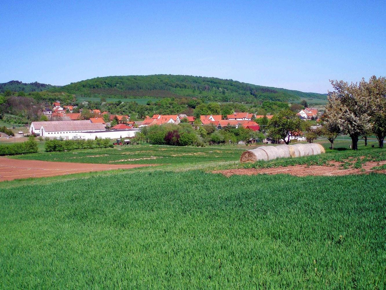 Panoramablick über Südharz – Rathaus, Maschsee und Skyline