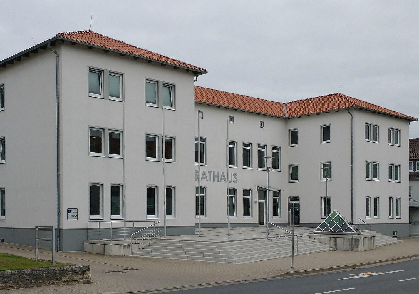 Panoramablick über Vechelde – Rathaus und Umgebung