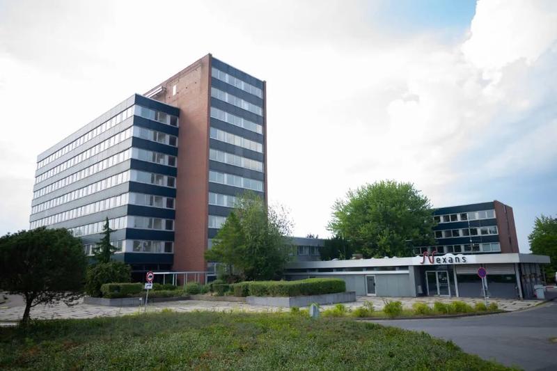 Luftaufnahme des Nexans Werks in Hannover