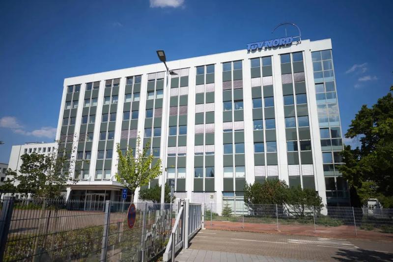 Luftaufnahme der TÜV Nord Gruppe in Hannover