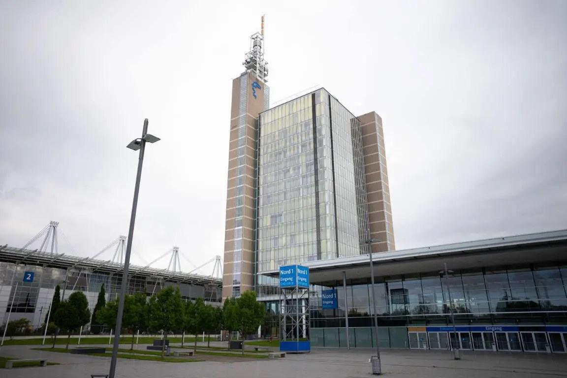 Das Verwaltungsgebäude Nord der Deutschen Messe in Hannover