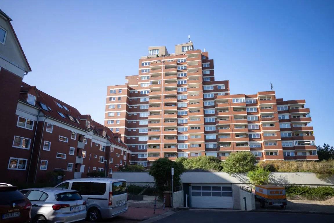 Hochhaus in der Helstorfer Straße 25 in Hannover