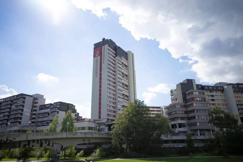 Das Hochhaus in der Ihmepassage 2 in Hannover