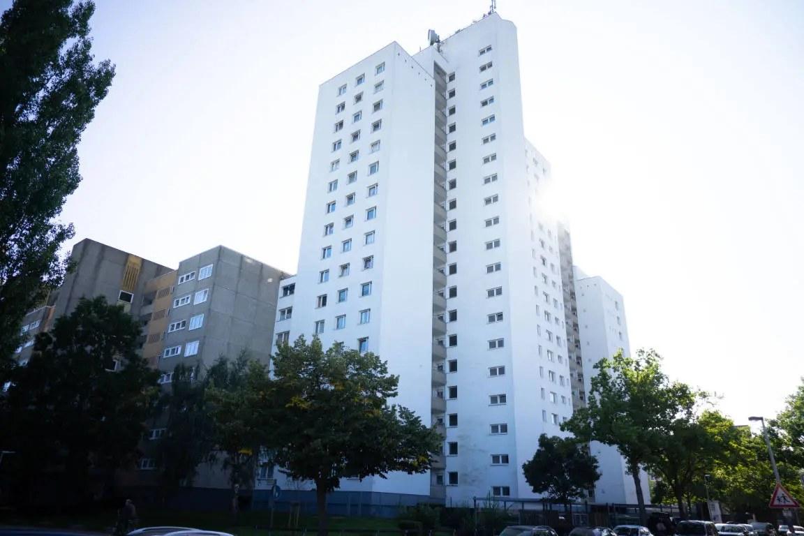 Das Hochhaus am Osterfelddamm 44 in Hannover