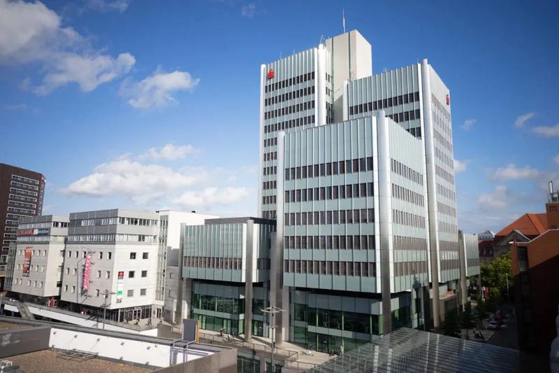 Luftaufnahme einer niedersächsischen Stadt