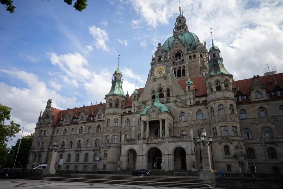 Das Neue Rathaus in Hannover