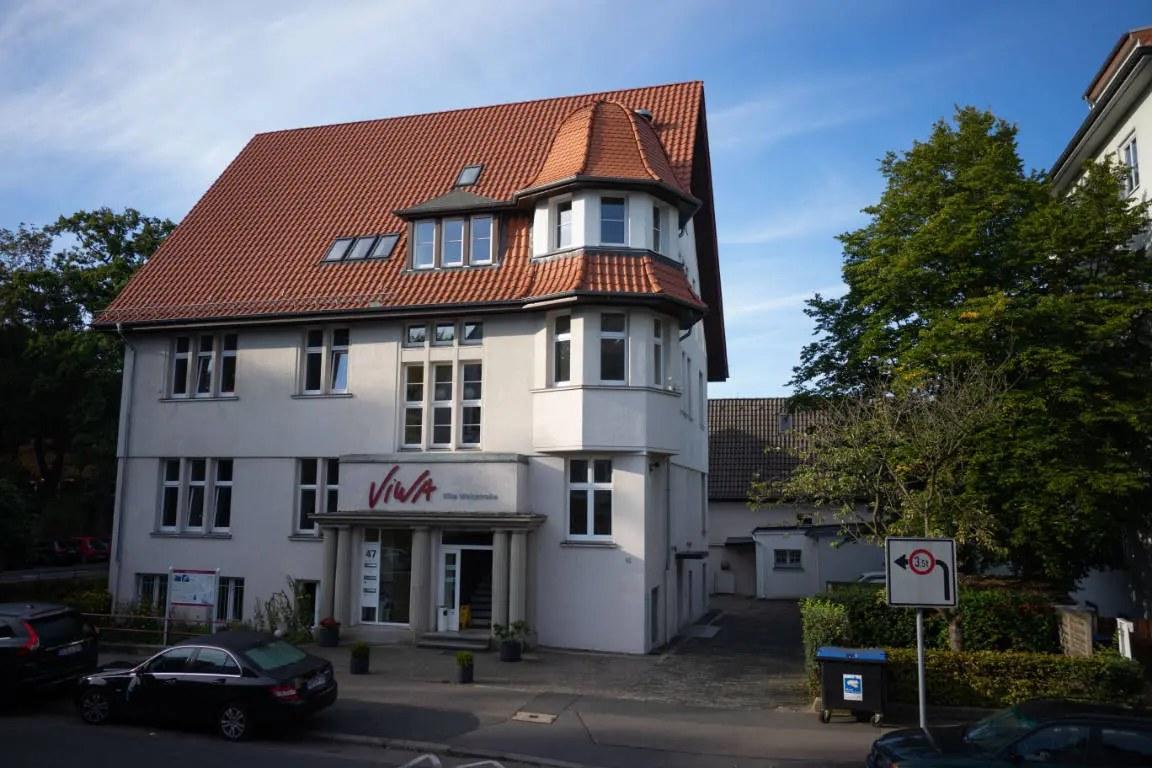 Panorama der Villa Waldstraße in Hannover