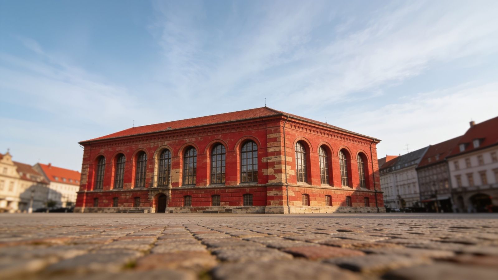 Bürgerhaus mit Rotsandsteinfassade