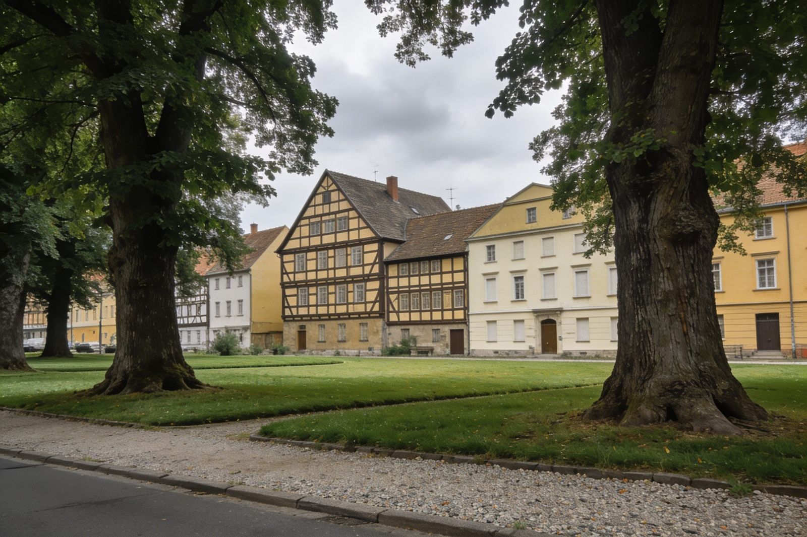 Parkanlage am Rand der Altstadt