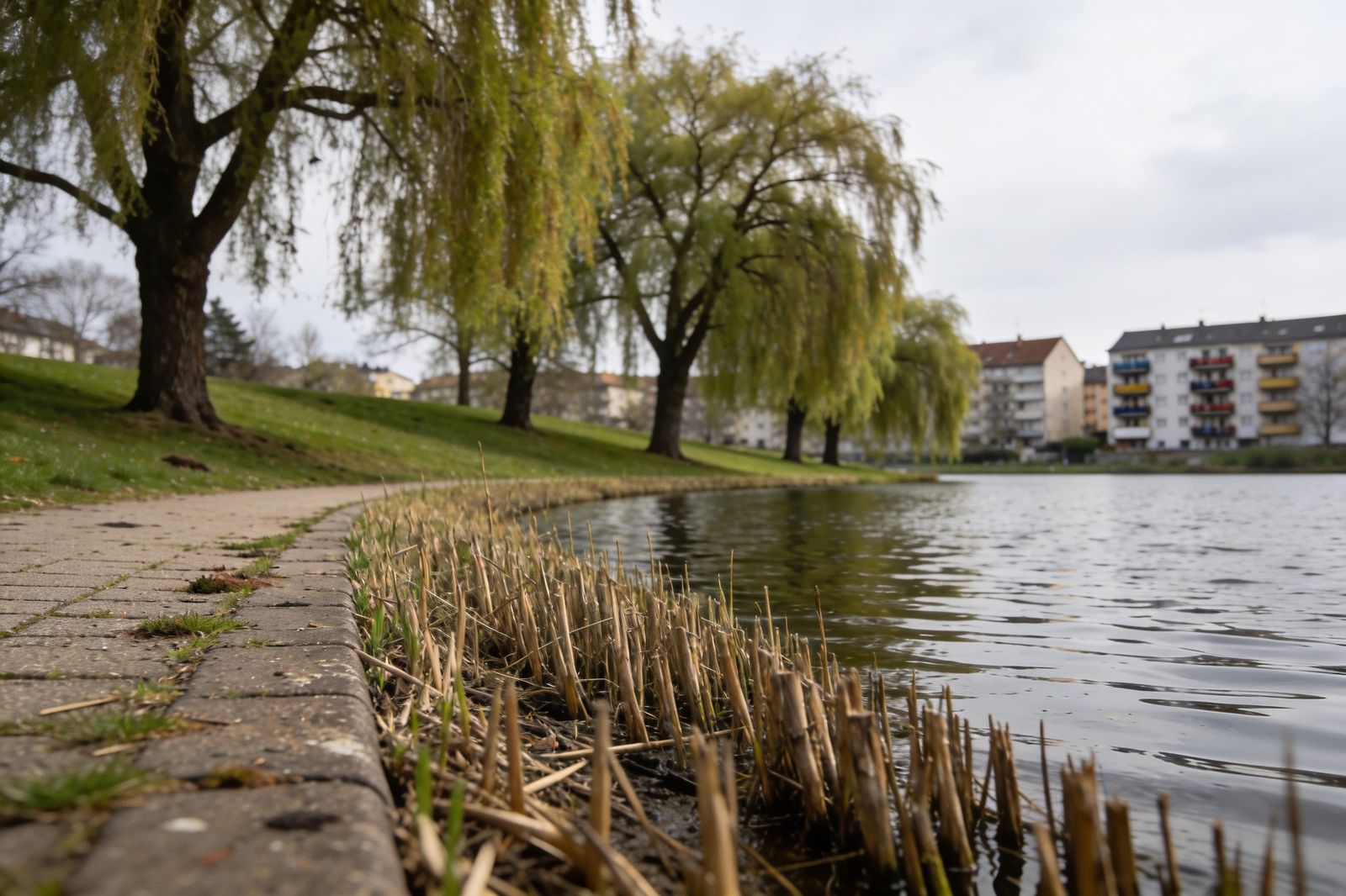 Stadtpark am Seeufer