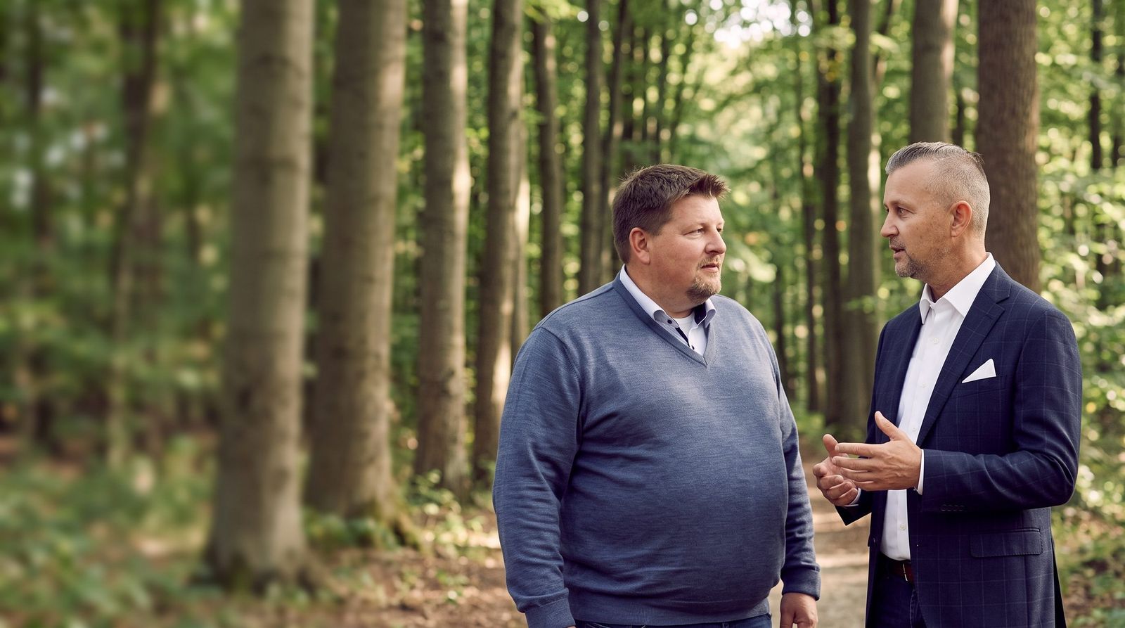 Henri Ehmke und Markus Meyer von City Immobilienmakler im Gespräch