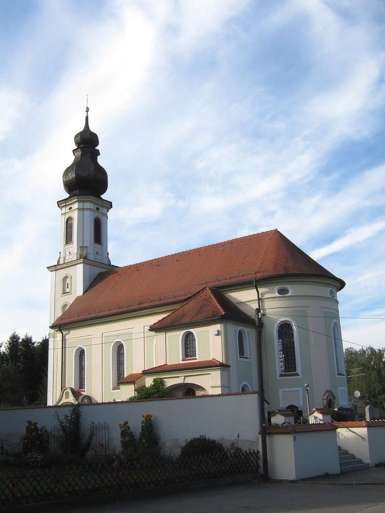 Panoramablick über Bockhorn – Rathaus und Landschaft