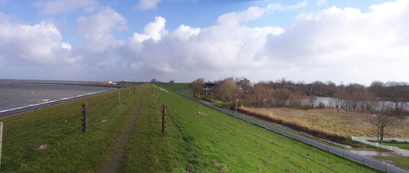 Panoramablick über Butjadingen – Küstenlandschaft und Natur