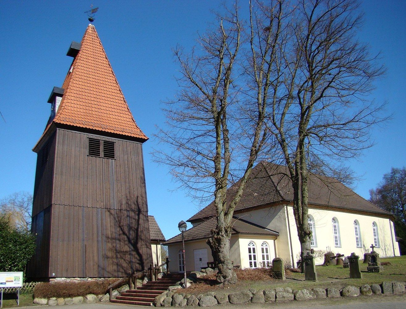Panoramablick über Eschede – Rathaus und Umgebung