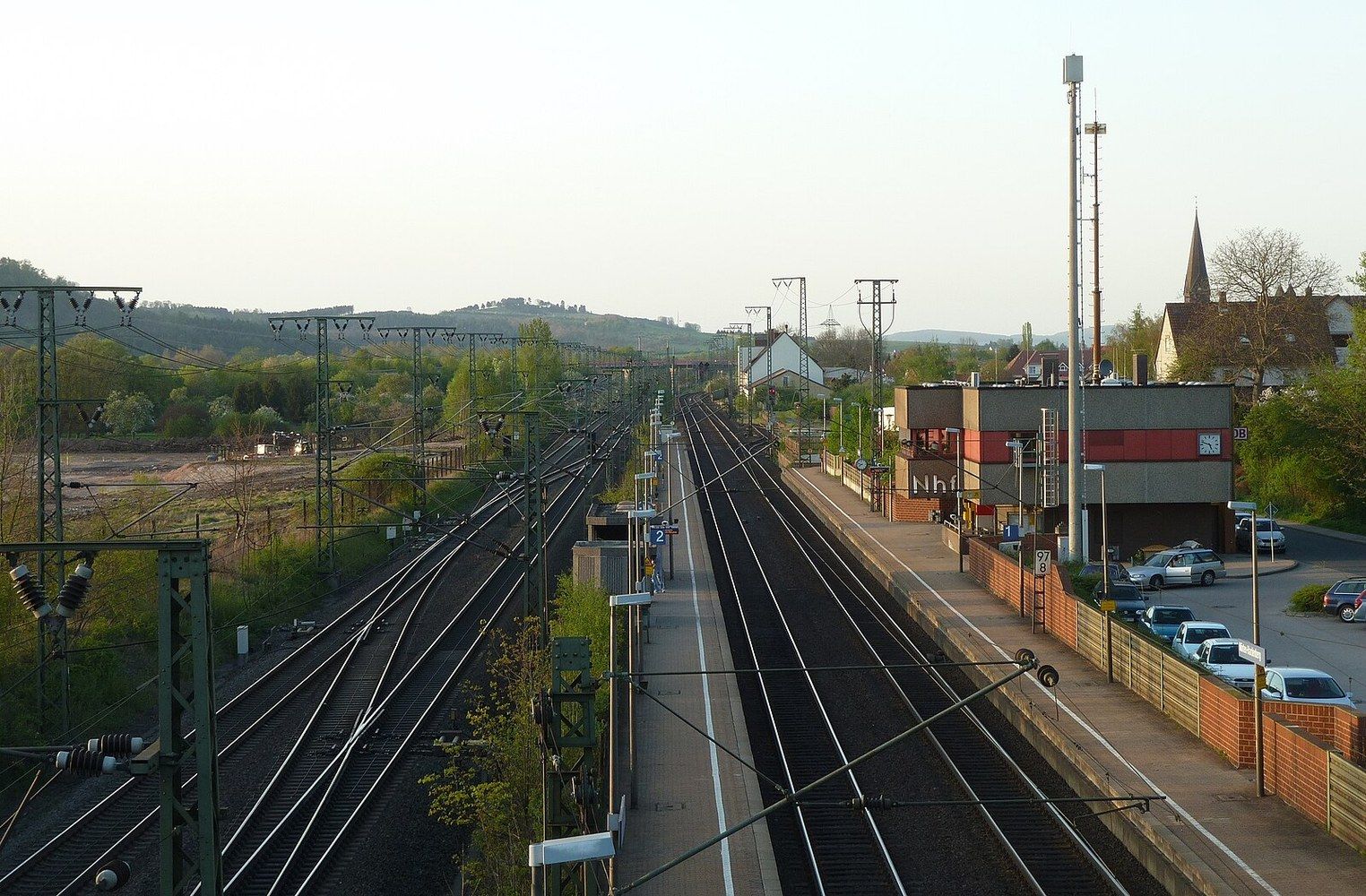 Panoramablick über Nörten-Hardenberg – Rathaus und Stadtlandschaft
