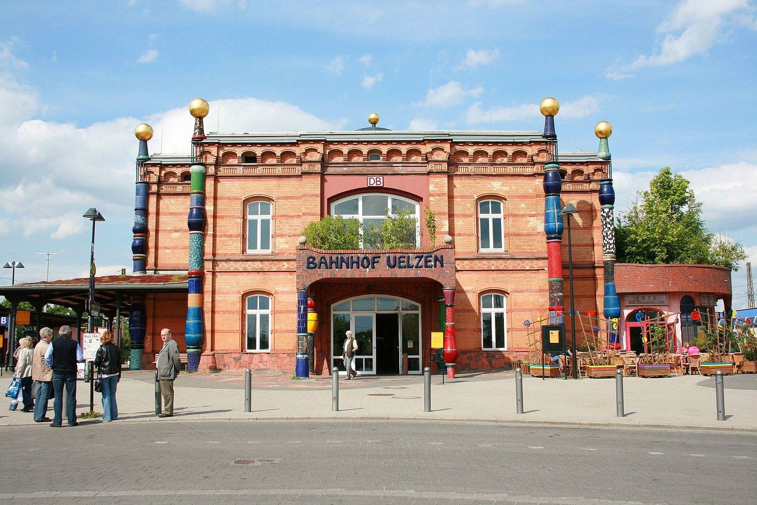 Panoramablick über Uelzen – Rathaus und historische Architektur