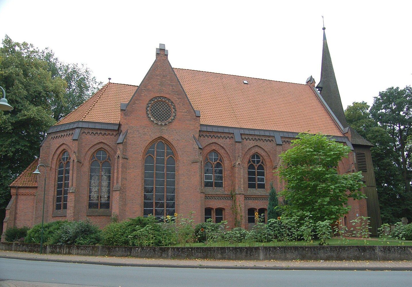 Panoramablick über Wietzendorf – Rathaus und Umgebung