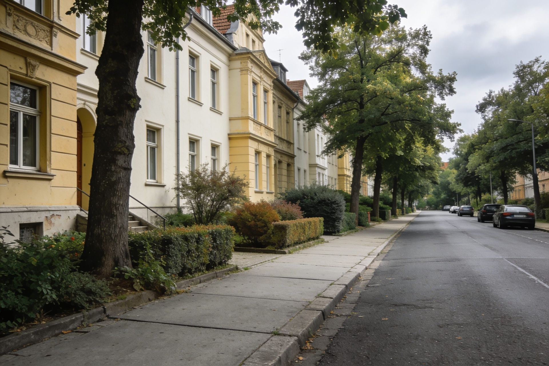 Gründerzeitviertel mit Lindenallee