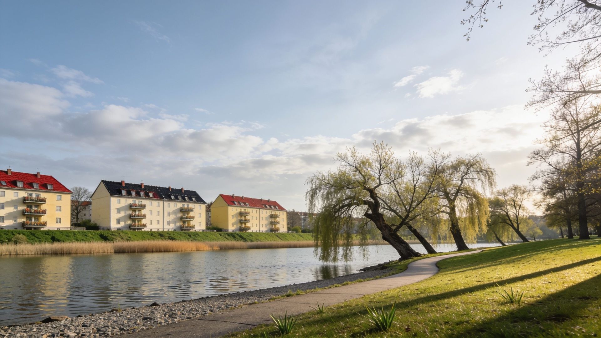 Stadtpark am Seeufer