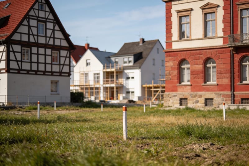 Unbebautes Baugrundstück in Wohnlage