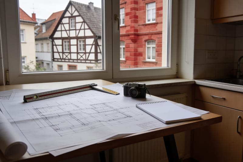 Wohnhaus vor der Wertermittlung