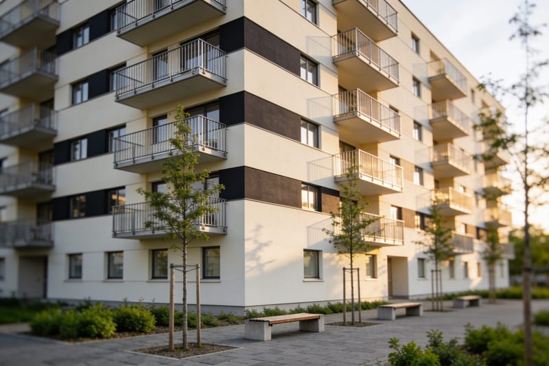 Neubauwohnung mit frischem Parkett und Tageslicht