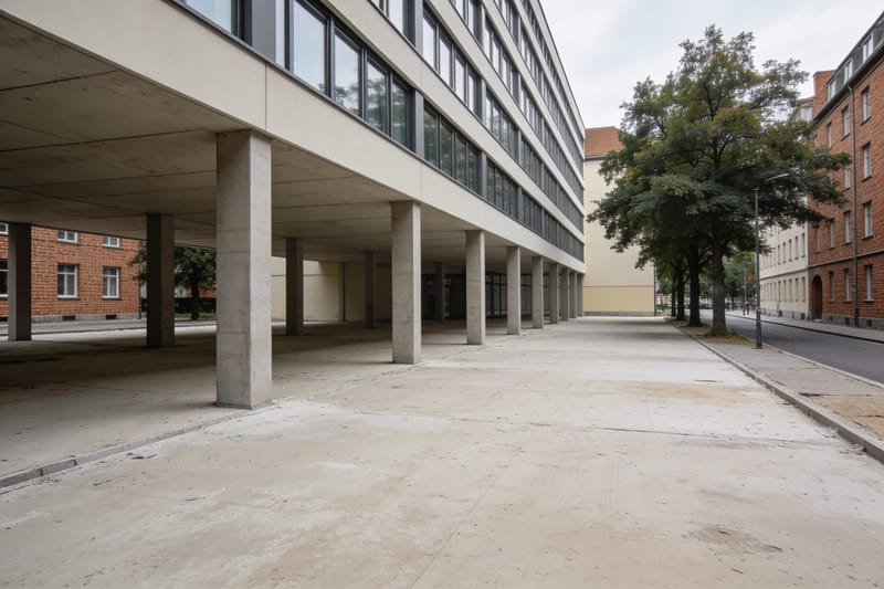 Offene Bürofläche in einer Gewerbeimmobilie
