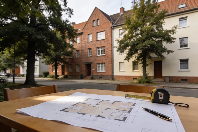Wohnimmobilie in verkaufsfertigem Zustand