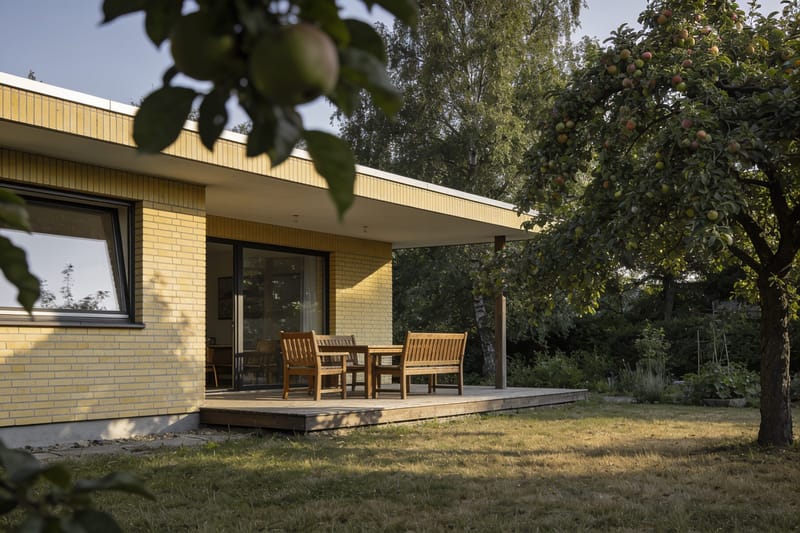 Heller Wohnbereich in einem Einfamilienhaus