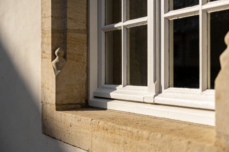 Holzfenster im Detail