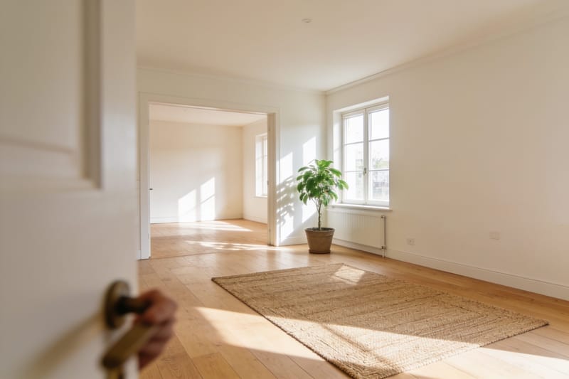 Wohnraum nach dem Home Staging
