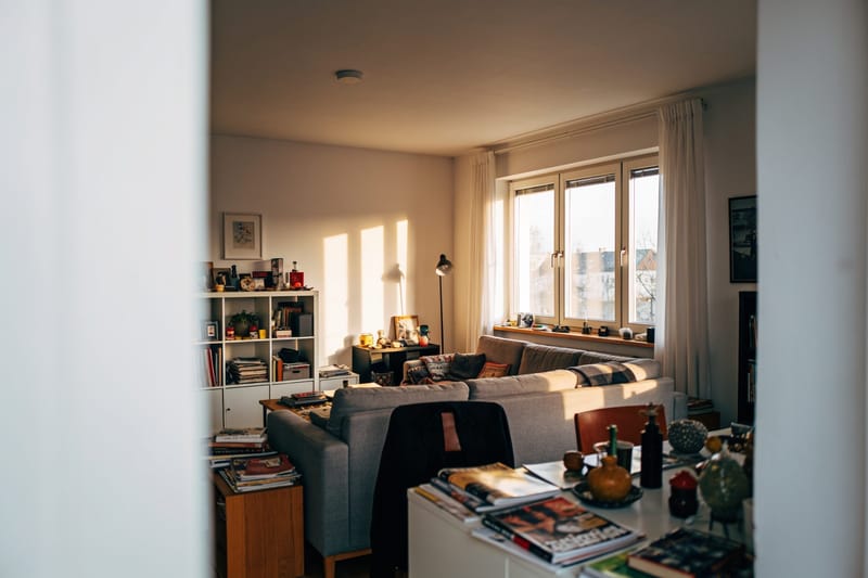 Wohnraum vor dem Home Staging