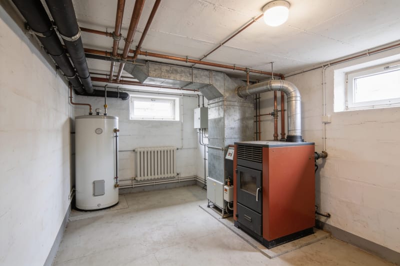 Haustechnik im Keller