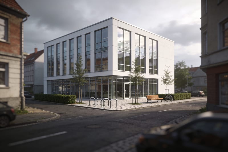 Modernes Büro- und Gewerbegebäude in Hannover