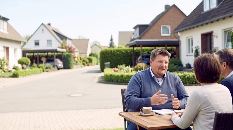 Markus Meyer von City Immobilienmakler im Beratungsgespräch