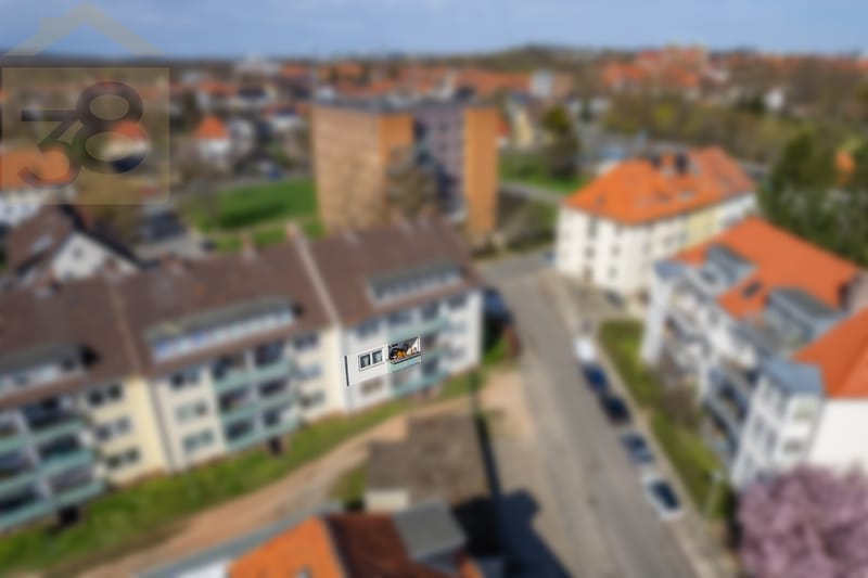 Etagenwohnung in Hildesheim, 68 m²